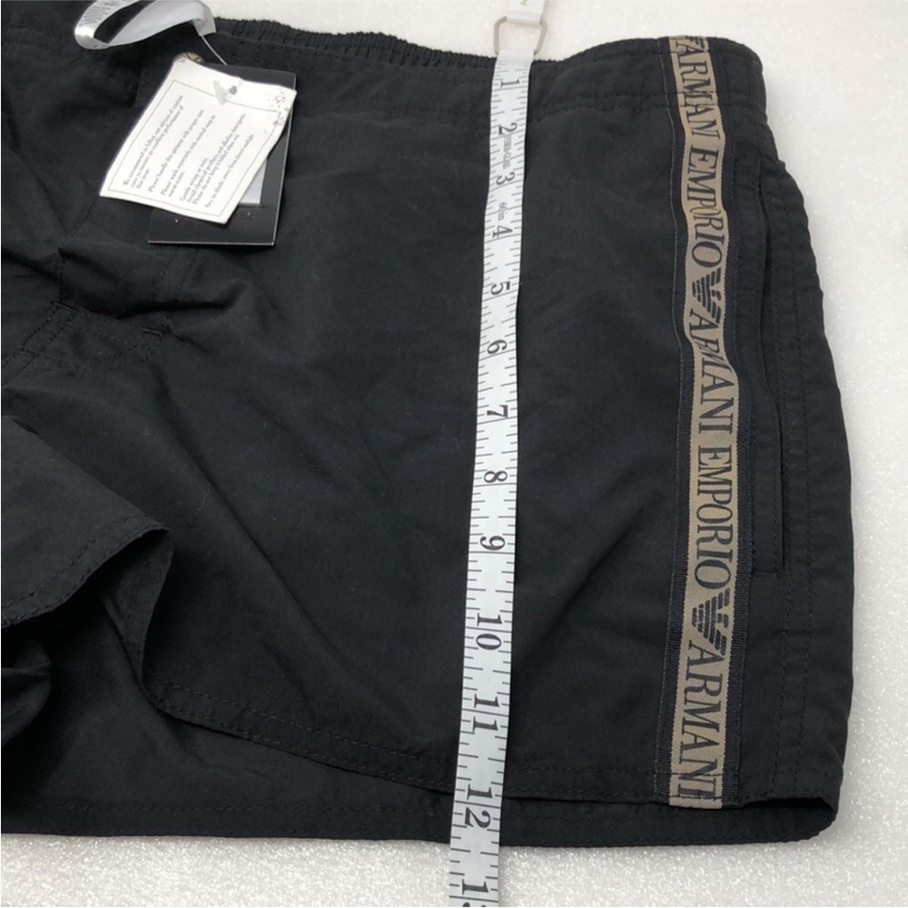 Giorgio Emporio Armani Swim Boxer Brief Black Trunks Men’s Size 54 US 38 2XL - Picture 9 of 11
